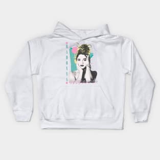 Madonna // Original 80s Vintage Style Design Kids Hoodie